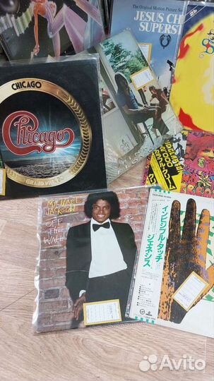 Виниловые пластинки в ассортименте