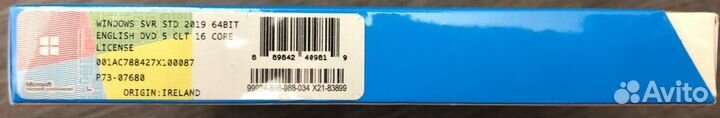 Microsoft windows server 2019 standard box 5clt