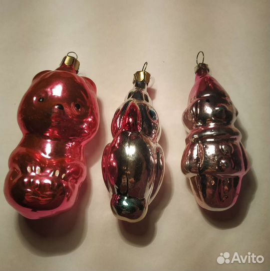 Елочные игрушки СССР