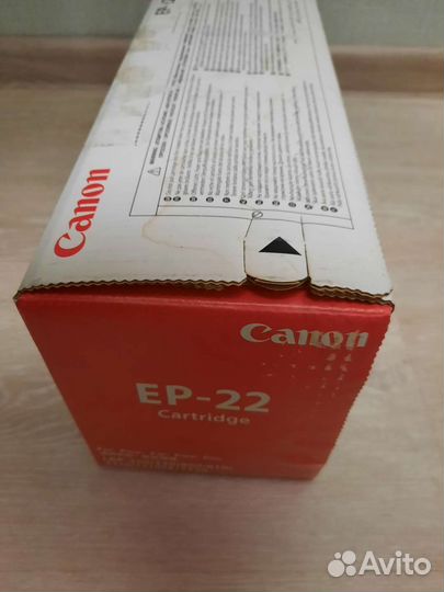 Оригинальный новый картридж canon EP-22