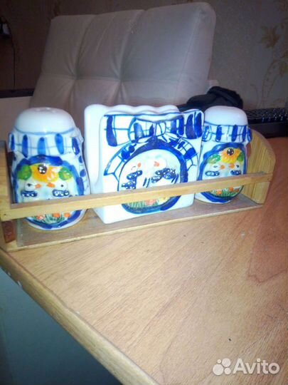 Наборы для специй СССР 2 шт. На фото