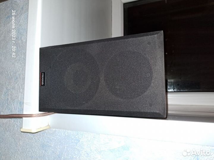 Акустическая система и усилитель