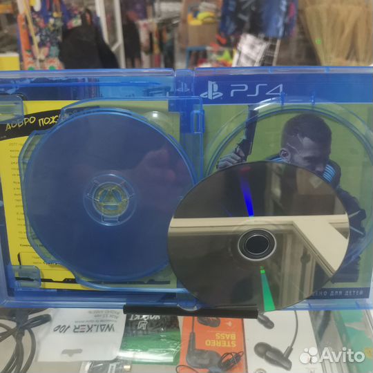 Диск Cyberpunk 2077 ps4/5
