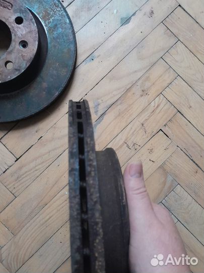 Тормозные диски передние hyundai getz R14