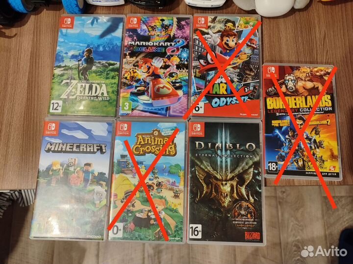 Картриджы для Nintendo Switch