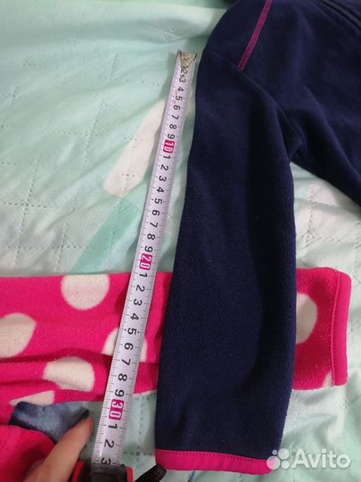 Флисовая кофта 92 на девочку