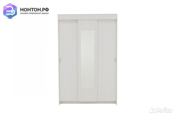 Шкаф-купе Бассо ясень анкор светлый