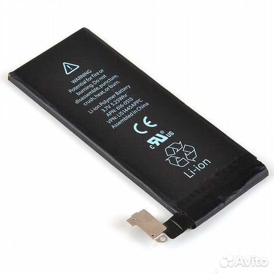 Аккумулятор для iPhone 4 1420mah, скотч для устано