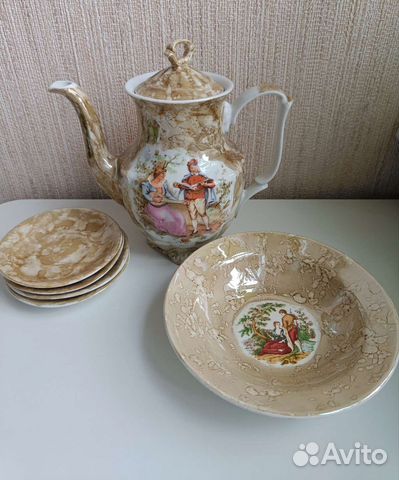 Фарфоровый кофейный сервиз Мадонна