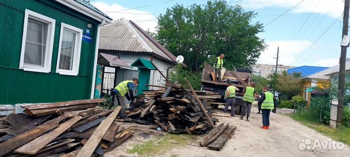 Демонтаж дома,сарая