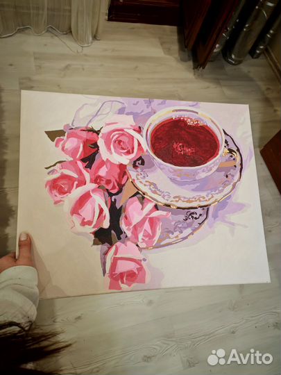 Картина по номерам на холсте