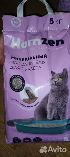 Наполнитель для кошачьего туалета Homzen