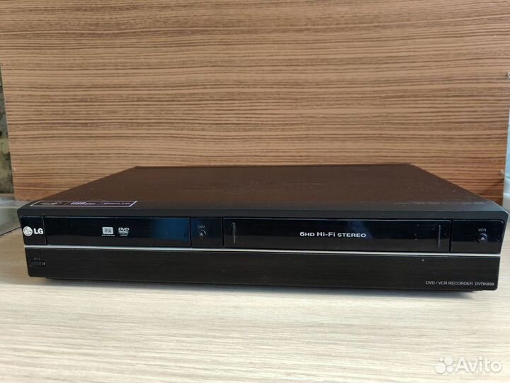 LG DVD vsh recorder dvrk898