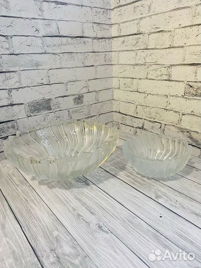Салатники хрустальные СССР