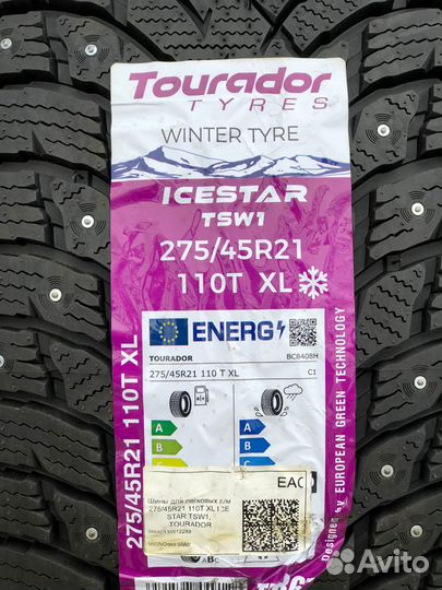 Tourador Ice Star TSW1 275/45 R21 и 315/40 R21 115T