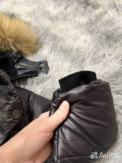 Зимний комбинезон для девочки 74