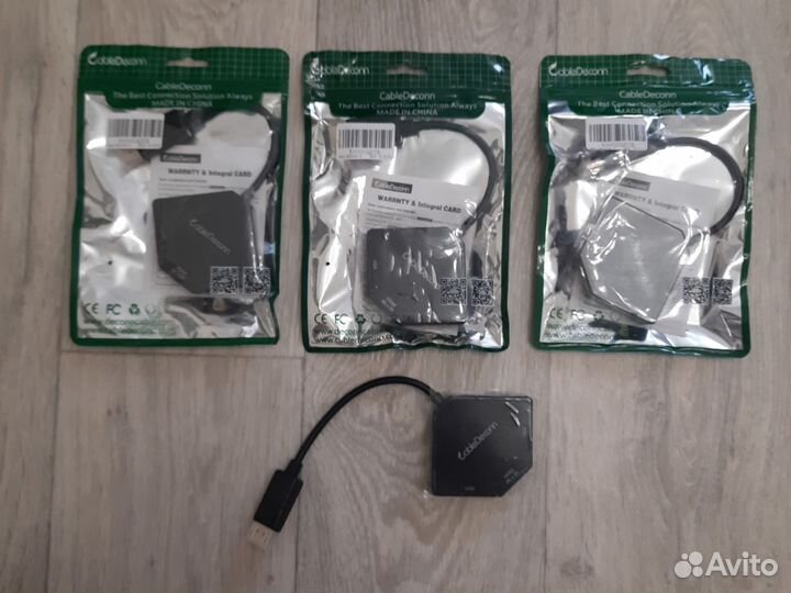 Переходник Display Port-VGA-hdmi-DVI