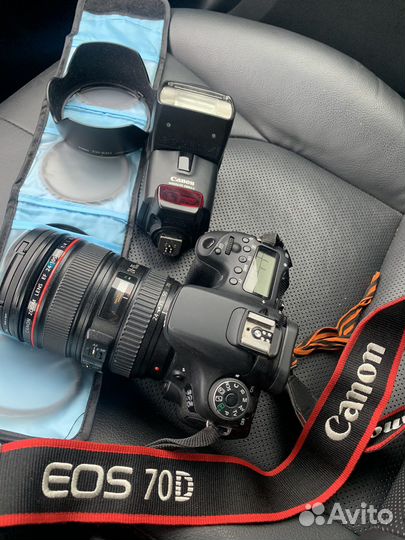 Зеркальный фотоаппарат canon 70D