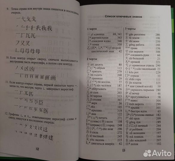 Словарь иероглифов учебный китайско-русский