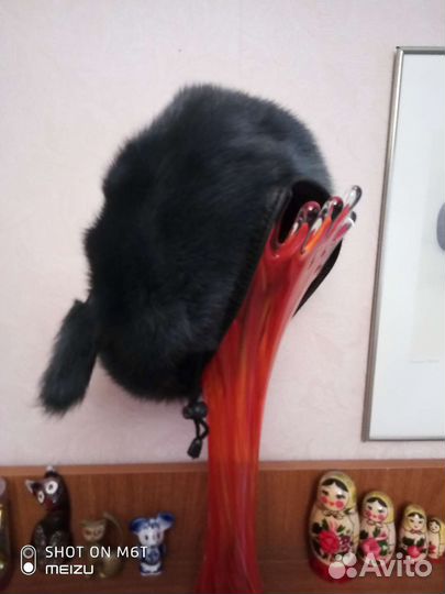 Берет норковый