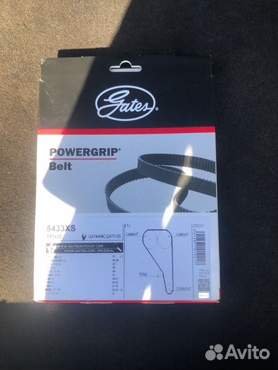 Ремень грм ford focus 2 1.6 gates