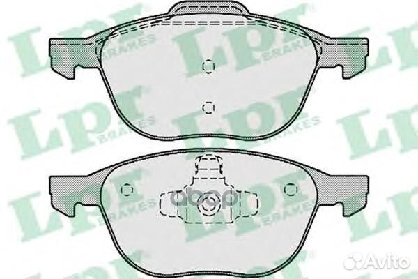 Колодки торм. дисковые 05p1190 Lpr