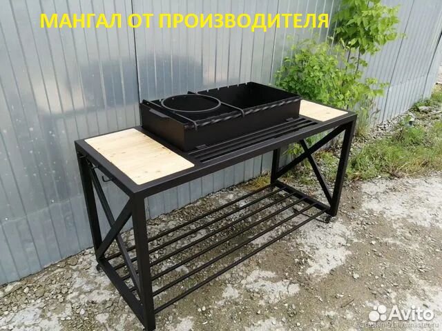 Мангал С крышей