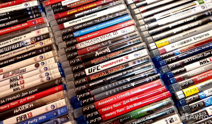 200 лицензионных дисков PlayStation3 (PS3) +обмен