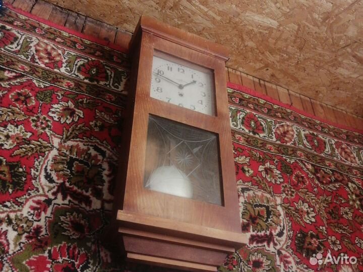 Часы настенные механические СССР
