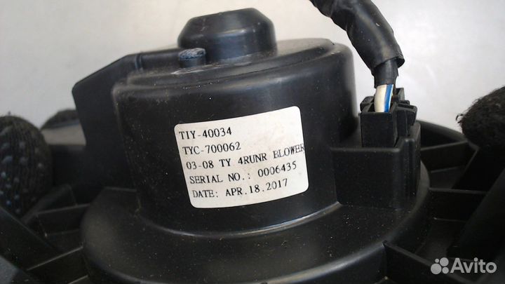 Двигатель отопителя Toyota 4 Runner, 2004