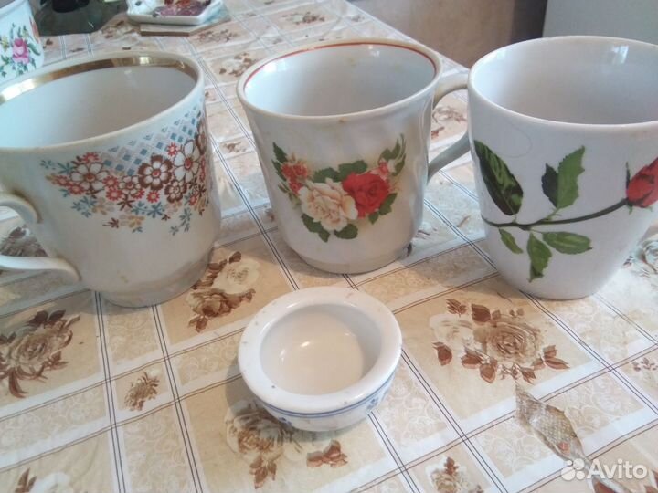 Кружки фарфоровые 3 шт