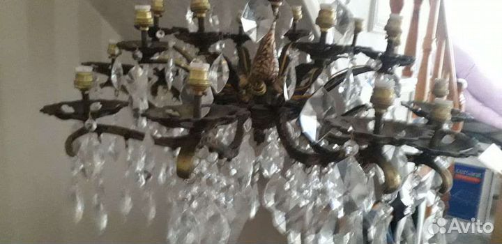 Люстра антикварная