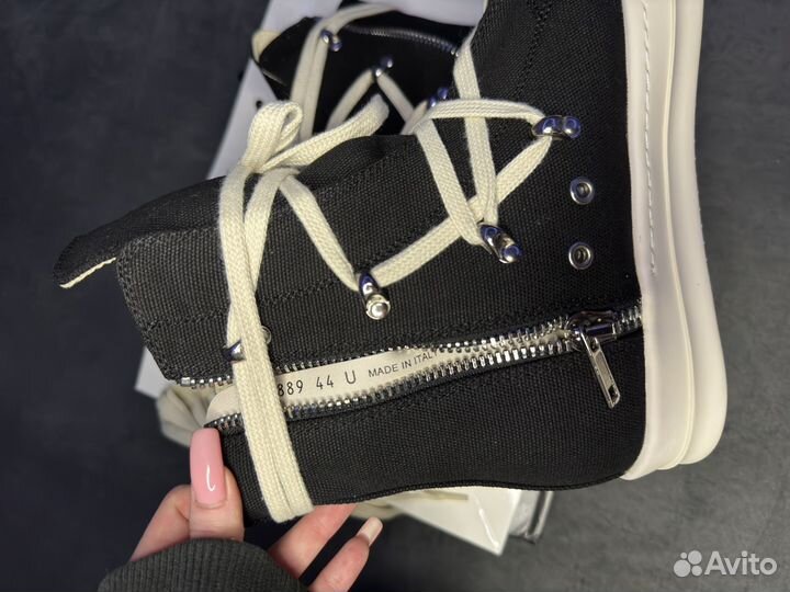 Rick owens Ramones hexagram кеды