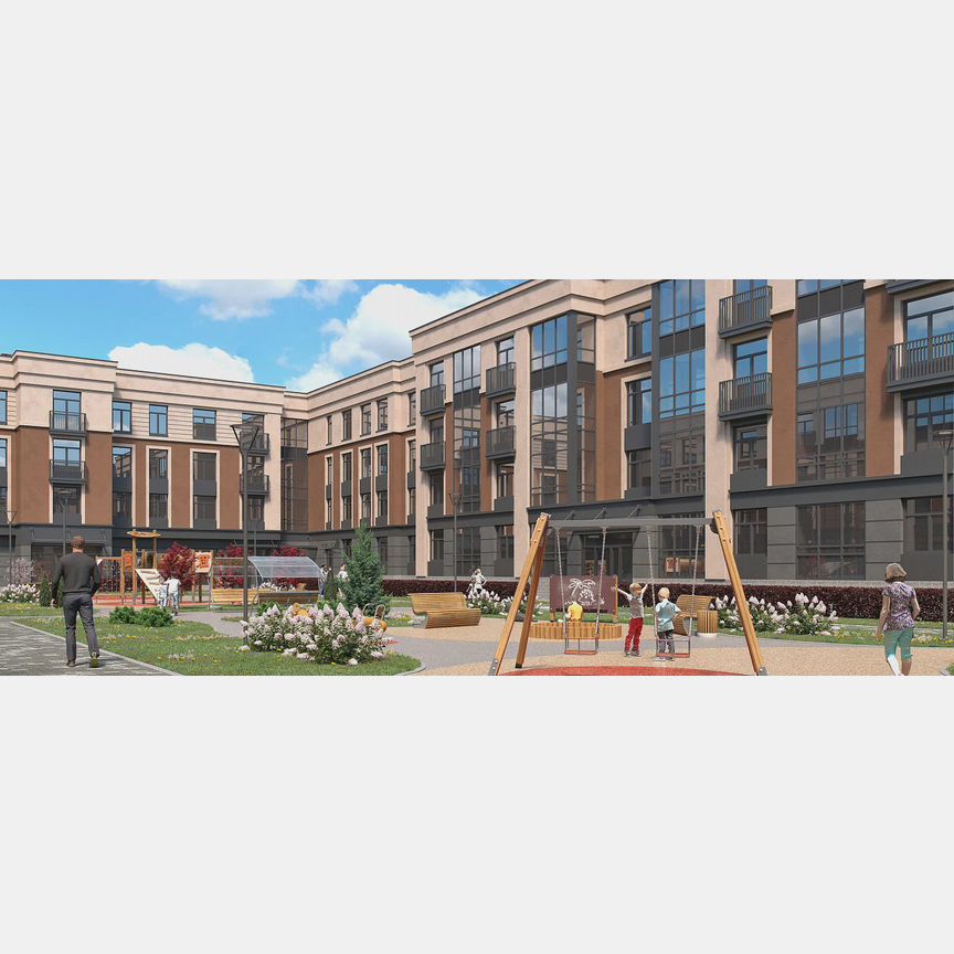 Квартира-студия, 25,1 м², 4/4 эт.