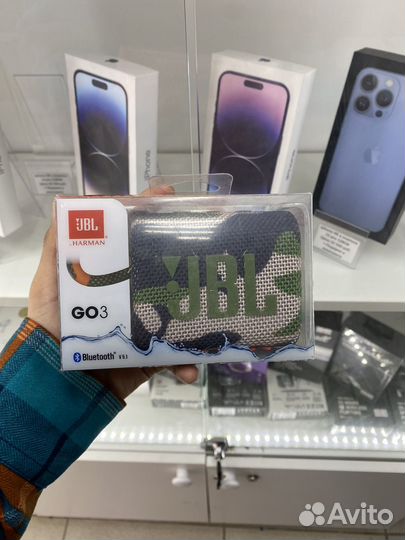 Беспроводная колонка JBL go 3