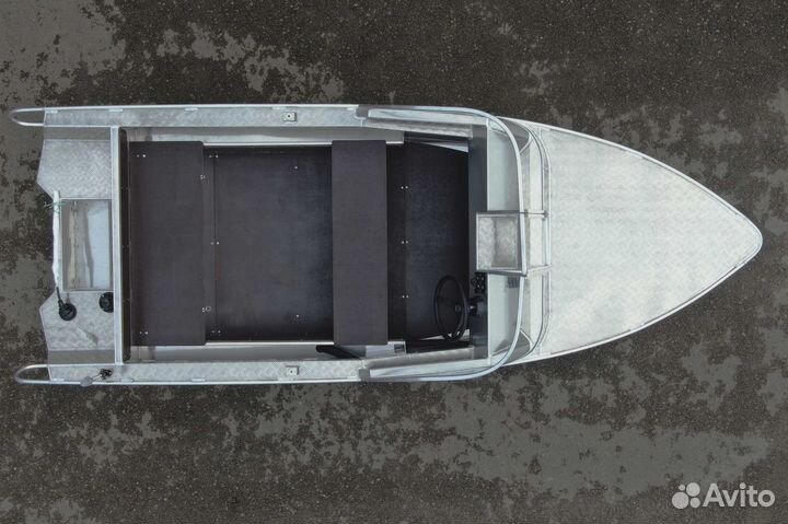 Новая алюминиевая моторная лодка Wyatboat 390 Pro