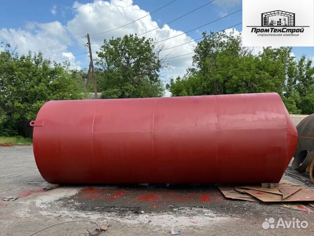 Резервуар под гсм / Металлическая емкость рвс, ргс