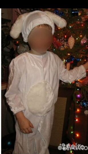 Костюм зайчика на 3 года прокат