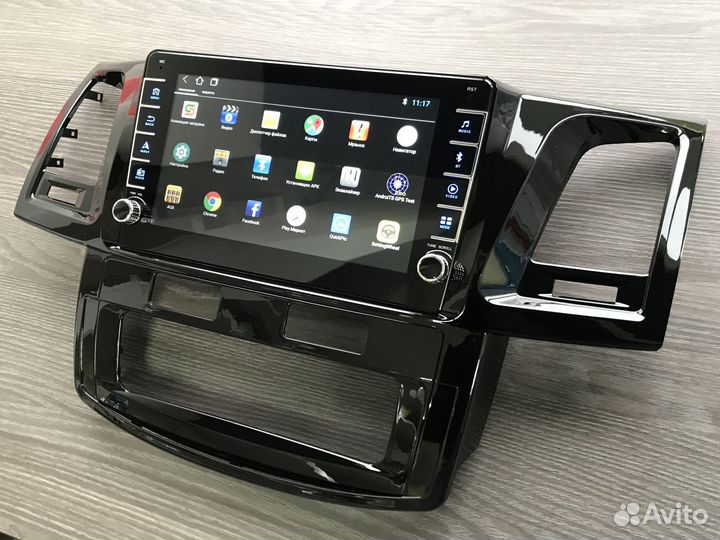 Магнитола Toyota Hilux + физические кнопки