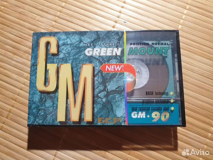Аудиокассета ECP Green Mount 90