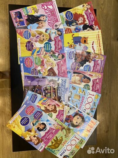 Журналы детские (Barbie, Принцессы)