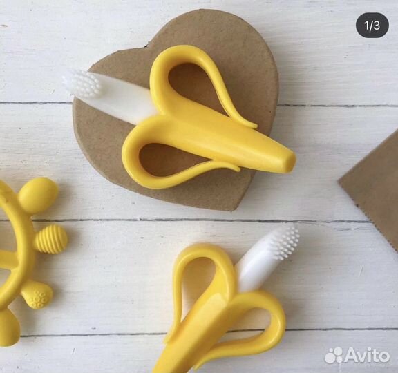 Щетка банан силиконовая