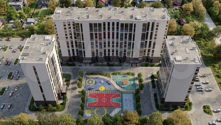 Квартира-студия, 28,5 м², 6/14 эт.