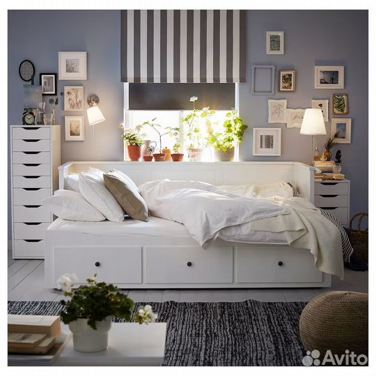 Кровать IKEA хемнес раздвижная
