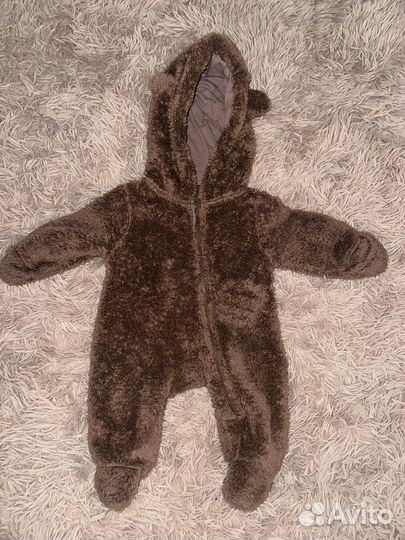 Комбинезон для новорожденных мишка