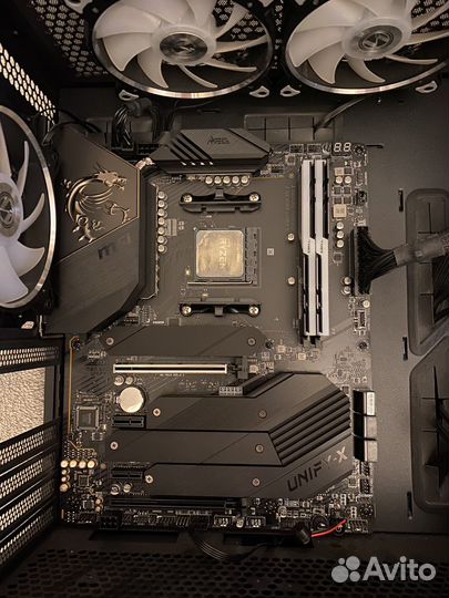 Комплект (MSI B550 Unify-X, AMD Ryzen 7 5800X3D)