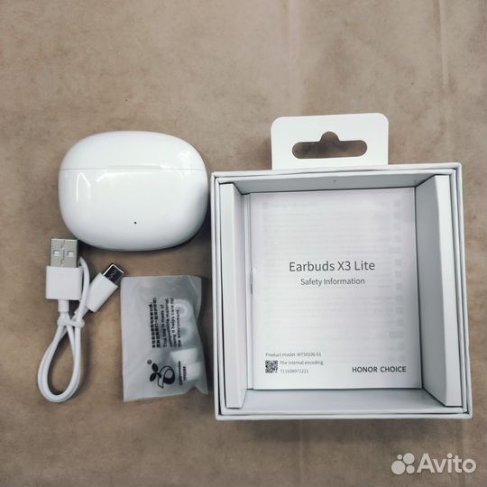 Беспроводные наушники honor choice earbuds X3 Lite