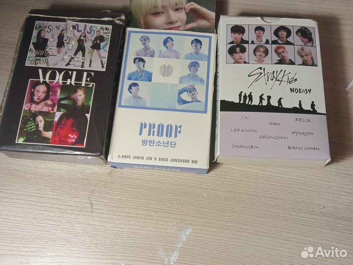 Карты stray kids black pink BTS