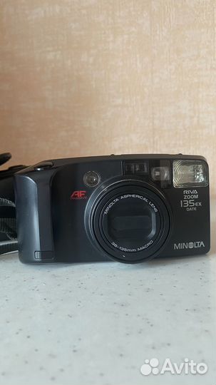 Плёночный фотоаппарат minolta riva zoom 135ex