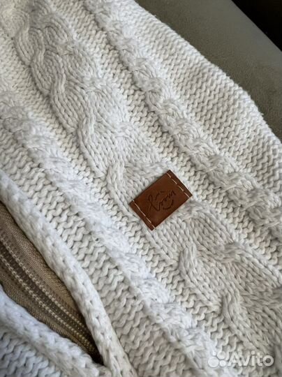 Вязаный кокон Loomknits